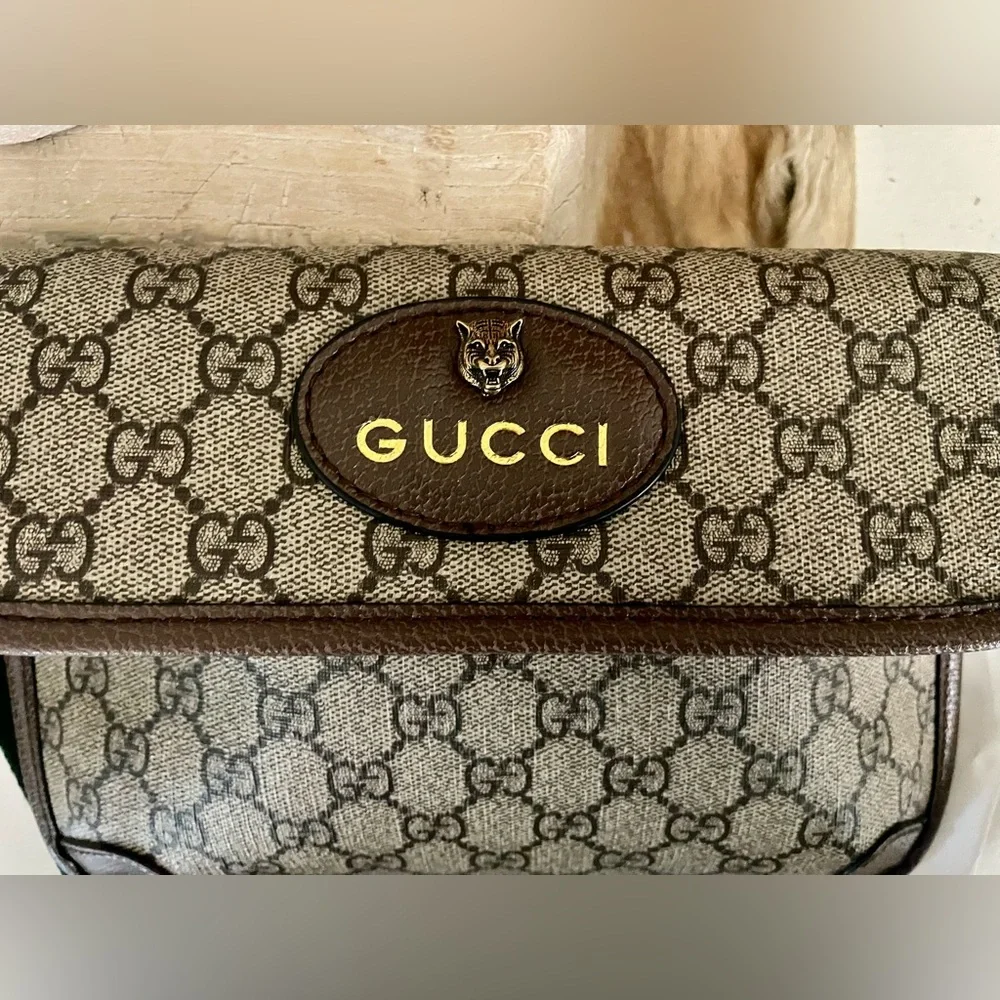 NOT GUCCI | GG Supreme Monogram Neo Vintage Belt Hip Bag - Picture 6 of 11